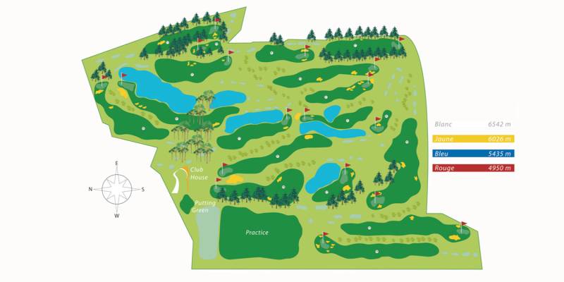 golf map