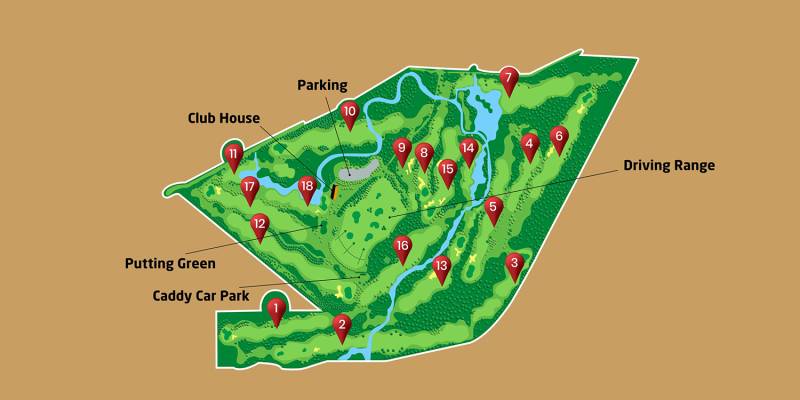 golf map